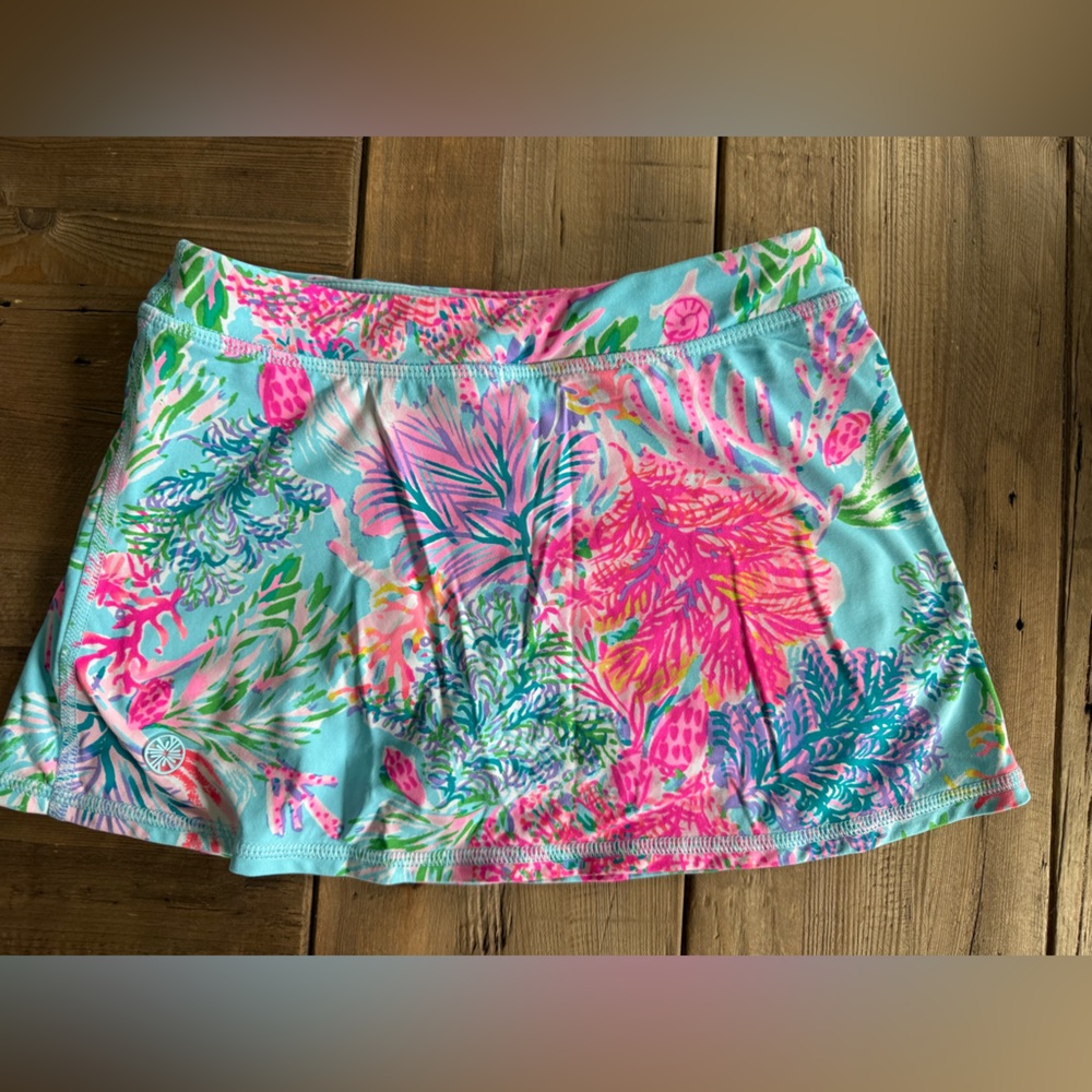 Lilly Pulitzer Kids Skort Luxletic Fabric 6/7